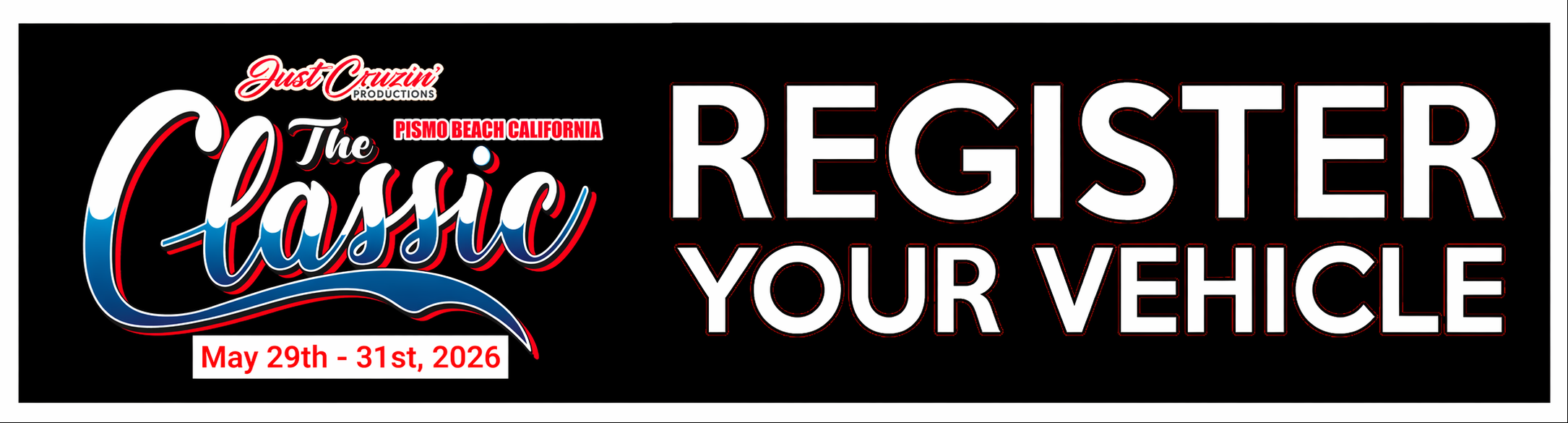 Click here to register your vehicle for our 2026 show!